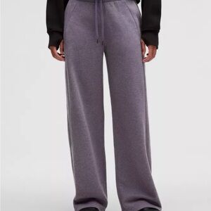 NWT: Lululemon- scuba wide leg sweatpants